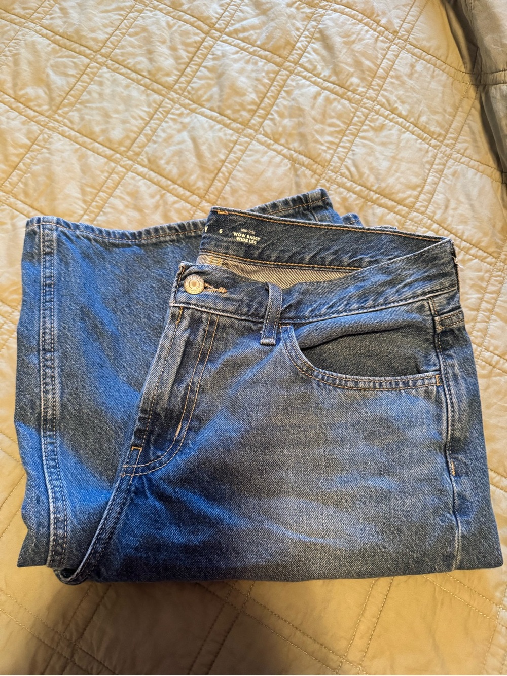 Wow Baggy Wide Leg Jeans - Old Navy